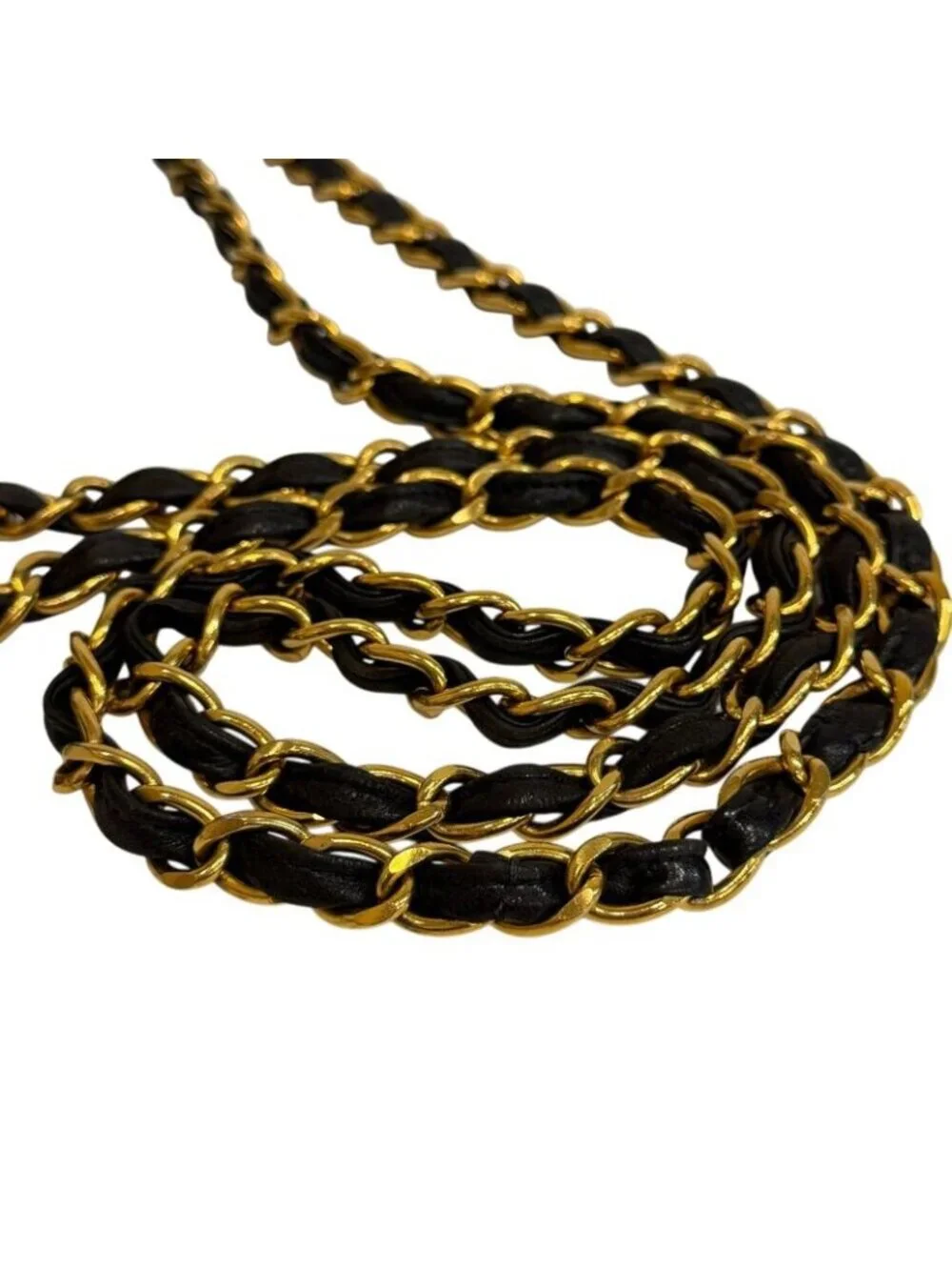 Chanel Big Quilted Shoulder Bag Purse Crossbody Black - Picture 5 of 8